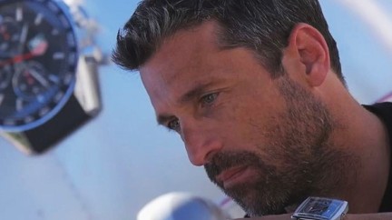 Video. Patrick Dempsey In Switzerland - TAG Heuer
