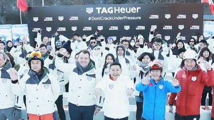 Video. Swiss Patrouille des glaciers in China - TAG Heuer