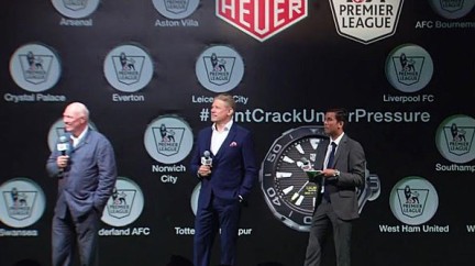 Video. Premier League Announcement  - TAG Heuer