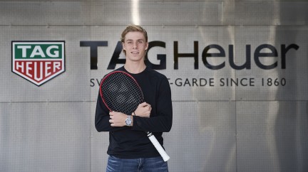 Denis Shapovalov becomes Friend of the Brand - TAG Heuer