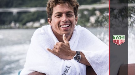 "Kai Lenny rides Switzerland"   - TAG Heuer