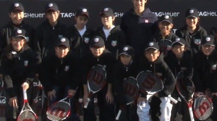 Video. Kei for Kids with Kei Nishikori  - TAG Heuer