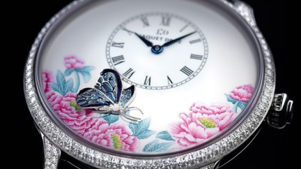 The second stops, the woman awakens - Jaquet Droz