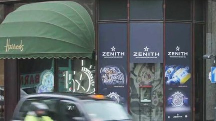 Video. Pop-up Store at Harrods  - Zenith