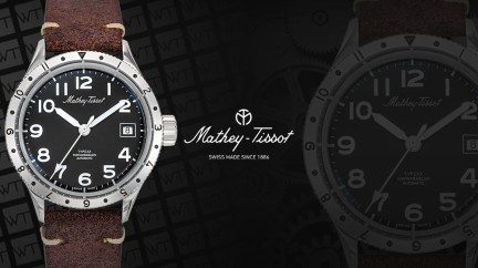 A happy winner - MATHEY-TISSOT