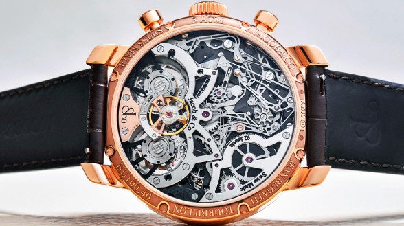 Jean Bugatti Twin Tourbillon & Chronograph © Jacob & Co.