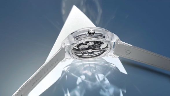 Tourbillon Skelet Sapphire Opal © Jaquet Droz