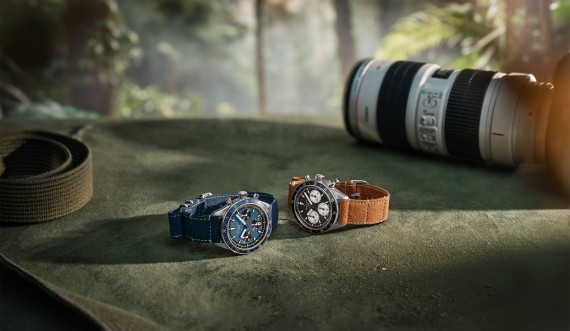 Gallet Multichron Pilot in black and in blue
