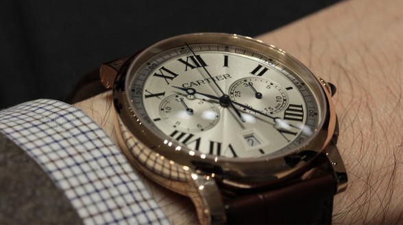 The one that got away: blue Cartier Rotonde Chronographe - Cartier