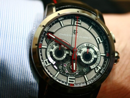 Kantharos: le chronographe multicomplications - Christophe Claret