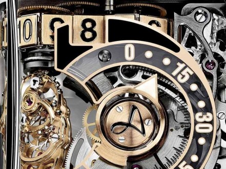 From one jumping hour to another - Hautlence