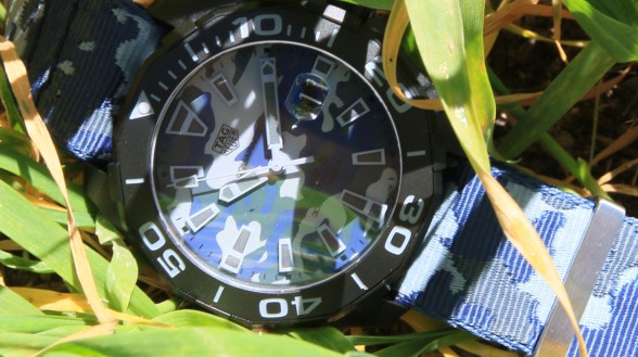 Aquaracer Blue Camouflage - TAG Heuer