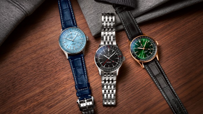 Navitimer 41 Auto, Navitimer 41 GMT and Cosmonaute B12 © Breitling