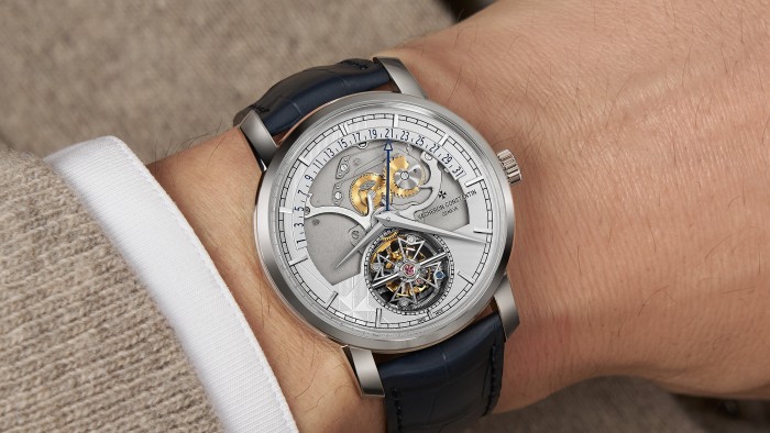 Traditionnelle Tourbillon Date Retrograde Openface © Vacheron Constantin