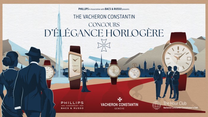 The Vacheron Constantin Concours d'Élégance Horlogère © Vacheron Constantin