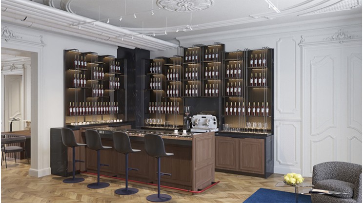 Casa Panerai in the heart of Paris at 120 Avenue Des Champs Elysées © Panerai