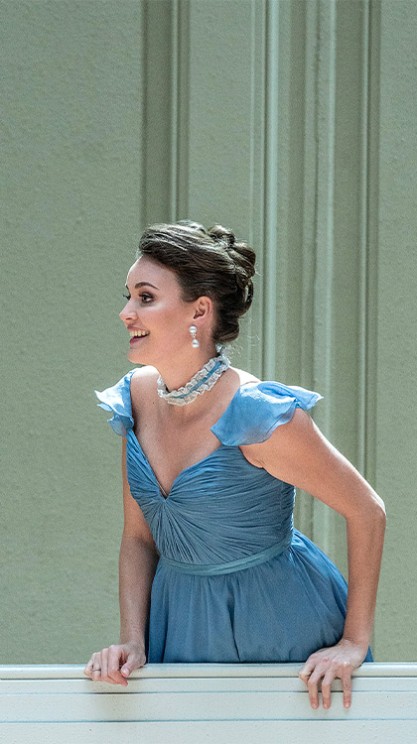 Giulia Bolcato wearing Chopard in the Knight with the Rose © Chopard
