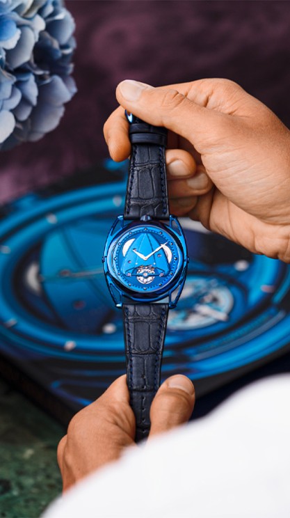 De Bethune DB28 XP Kind of blue © Joy Corthésy