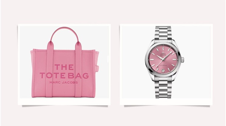 Omega Seamaster Aqua Terra Shades and Marc Jacobs The Tote Bag © Omega, Marc Jacobs
