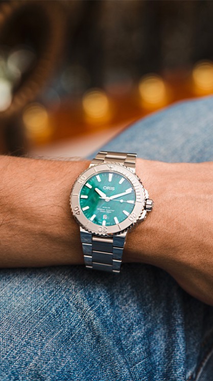 Oris x Bracenet Aquis © Joy Corthésy 