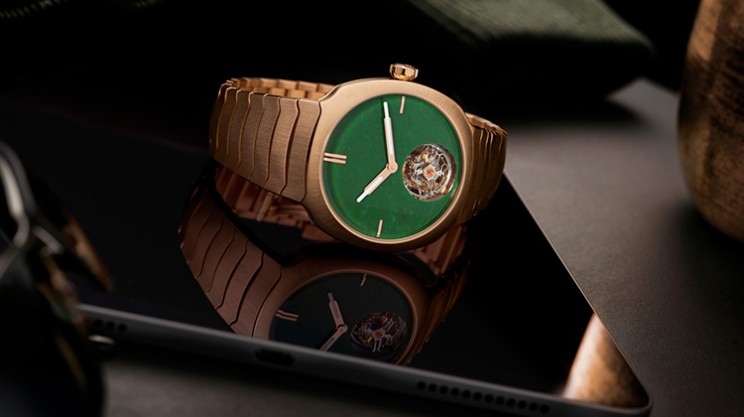 Streamliner Tourbillon Wyoming Jade © H. Moser & Cie.