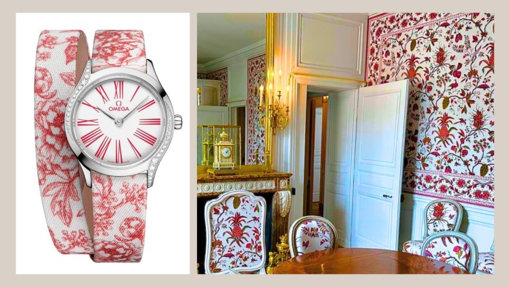 Mini Trésor Quartz 26mm et le boudoir de Marie-Antoinette