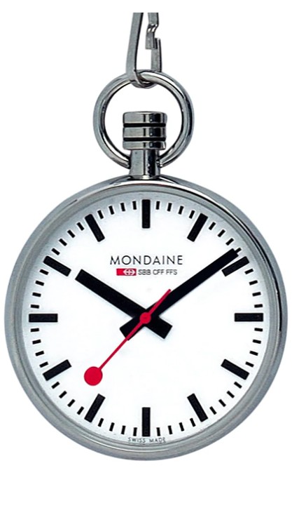 Classic Railways comes in a 43mm stainless steel case and is equipped with a quartz movement © Mondaine