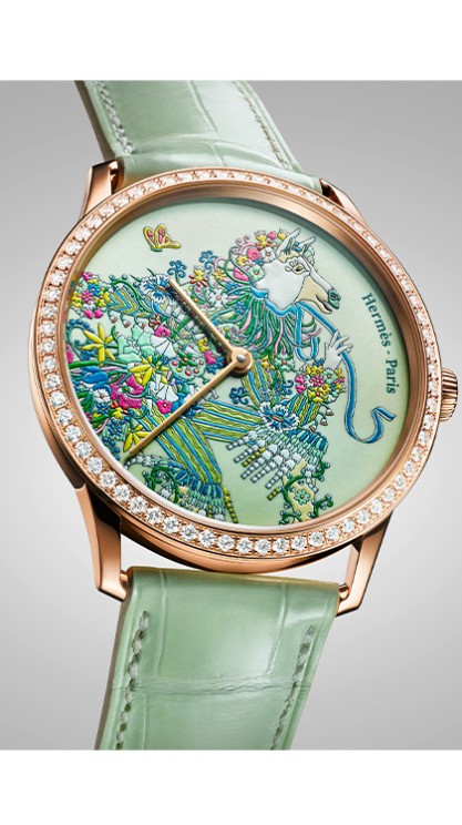 Slim D'Hermès Le sacre des saisons - Spring © Hermès 