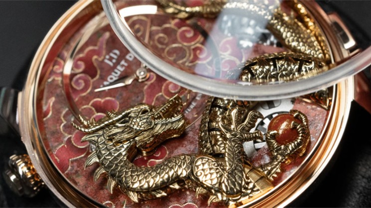 Imperial Dragon Automaton Red Gold – Cuprite © Jaquet Droz