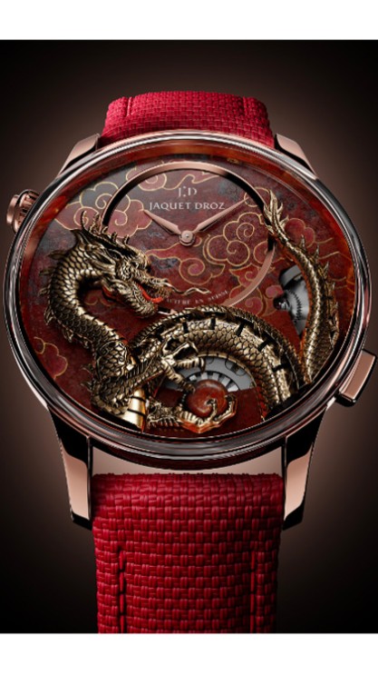 Imperial Dragon Automaton Red Gold – Cuprite © Jaquet Droz
