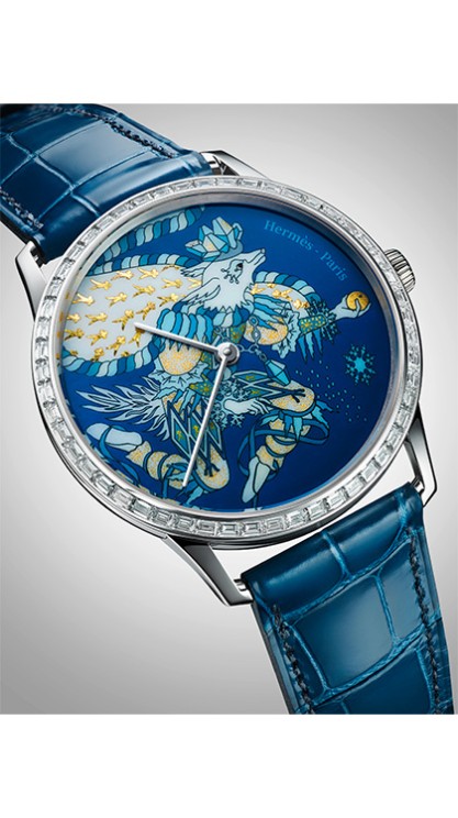 Slim D'Hermès Le sacre des saisons - Winter © Hermès 