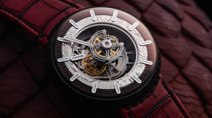 Kross Studio X GOT Caraxes Central Floating Tourbillon © Kross Studio