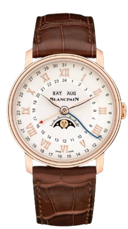 Complete Calendar Moon Phases GMT © Blancpain