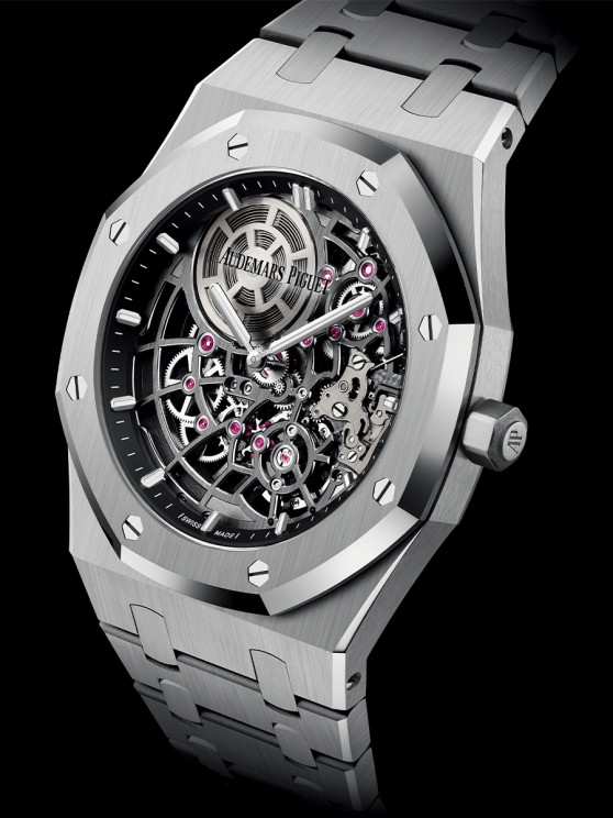 Royal Oak “Jumbo” Ultra-Thin Openworked model (16204) © Audemars Piguet