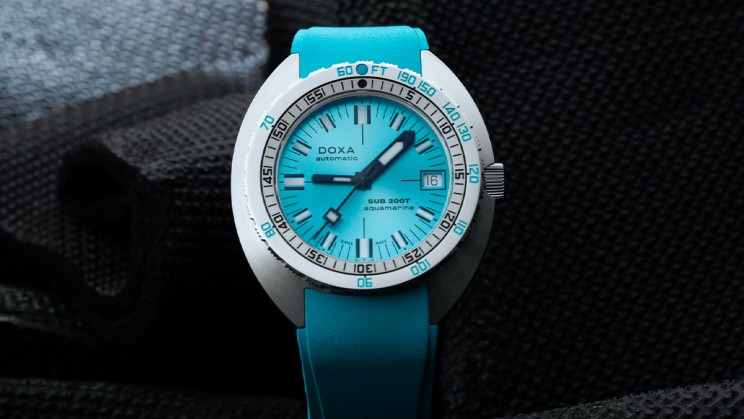 New DOXA SUB 200T in Aquamarine Turquoise © DOXA