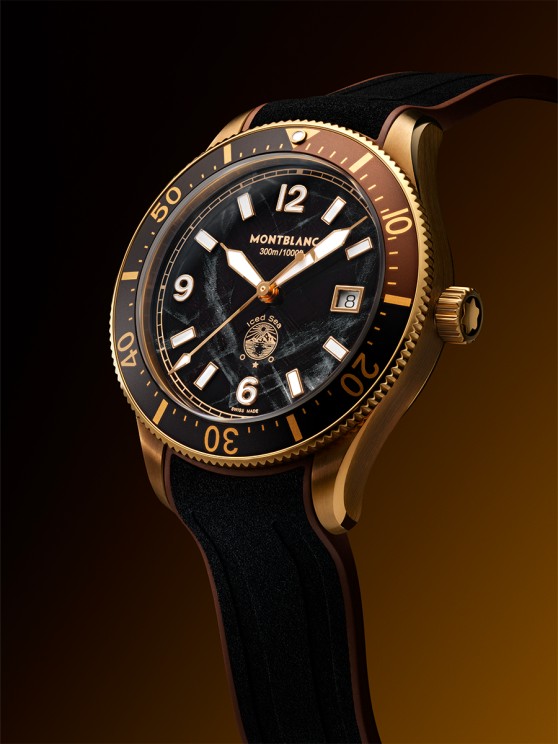 Iced Sea Automatic Date – Bronze-tone Dial © Montblanc