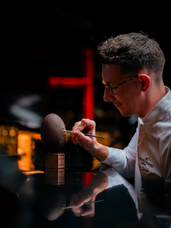 Woodward’s patisserie chef Titouan Claudet © Guillaume Cottancin