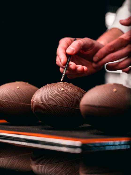 Blancpain's limited edition chocolate Easter egg © Guillaume Cottancin