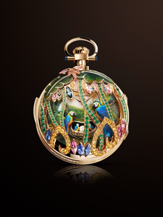 Pocket Watch Automaton - Parrot Repeater © Jaquet Droz