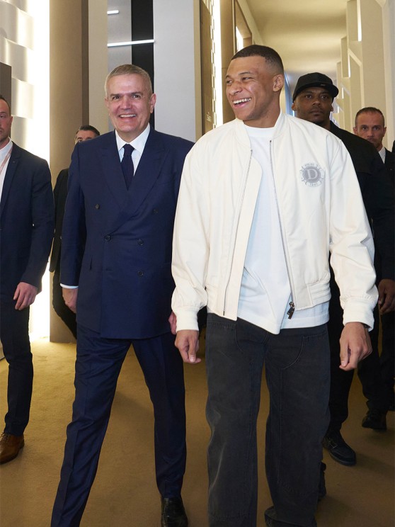 Kylian Mbappé and Ricardo Guadalupe at Watches and Wonders 2024 © Hublot