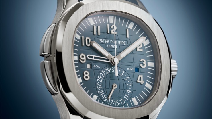 Aquanaut Travel Time Reference 5164G-001 © Patek Philippe