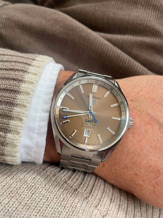 TAG Heuer Carrera Twin-Time © Brice Lechevalier