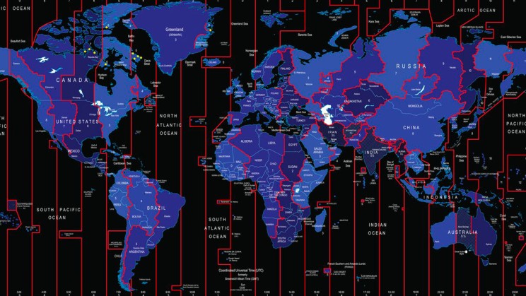 La France est le pays qui compte le plus de fuseaux horaires au monde © RALF TECH