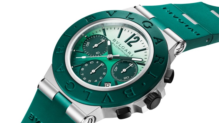 Bvlgari Aluminium Chronograph Smeraldo © Bvlgari