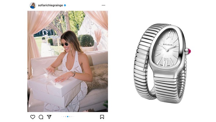 @sofiarichiegrainge via Instagram | ref. 101828 © Bulgari