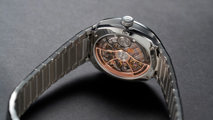 Self-winding calibre HMC 201 © H. Moser & Cie. 