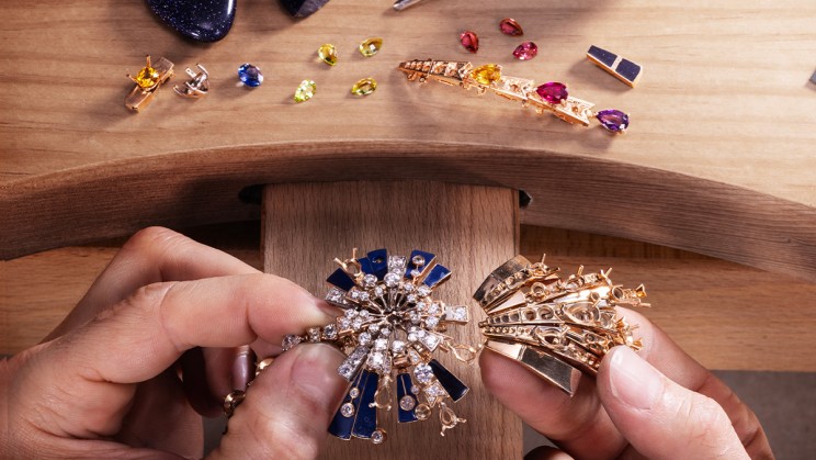 Bulgari 2024 Fuochi d'Artificio High-Jewelry Petite Watch © Bulgari