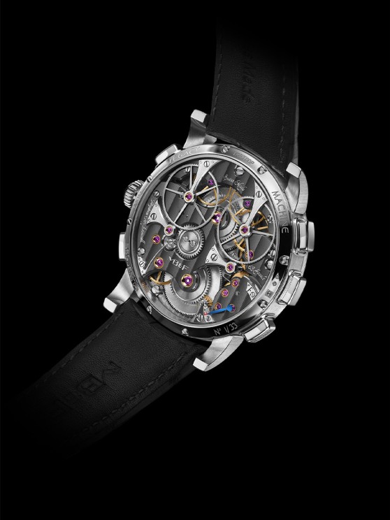 Legacy Machine Sequential Flyback Platinum © MB&F