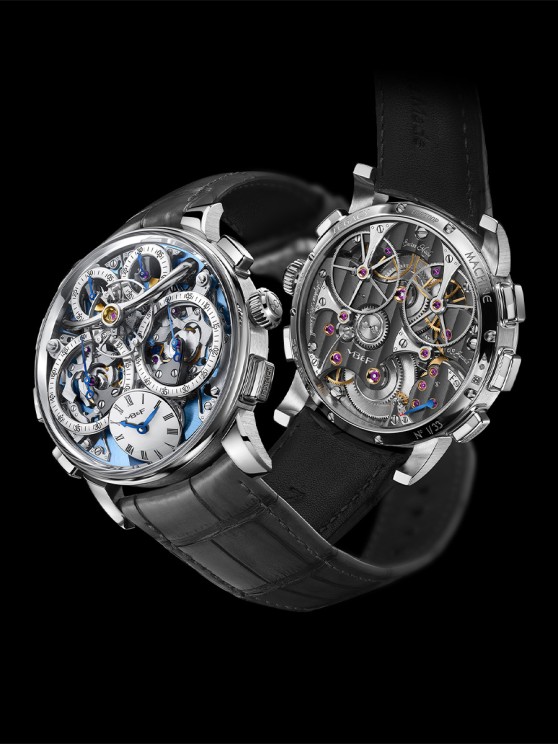 Legacy Machine Sequential Flyback Platinum © MB&F