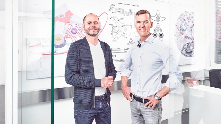 Serge Michel Founder and Claude Greisler Co-Founder © Armin Strom